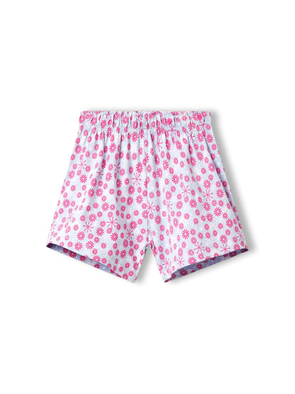 Shine & Smile Girls Shorts Set