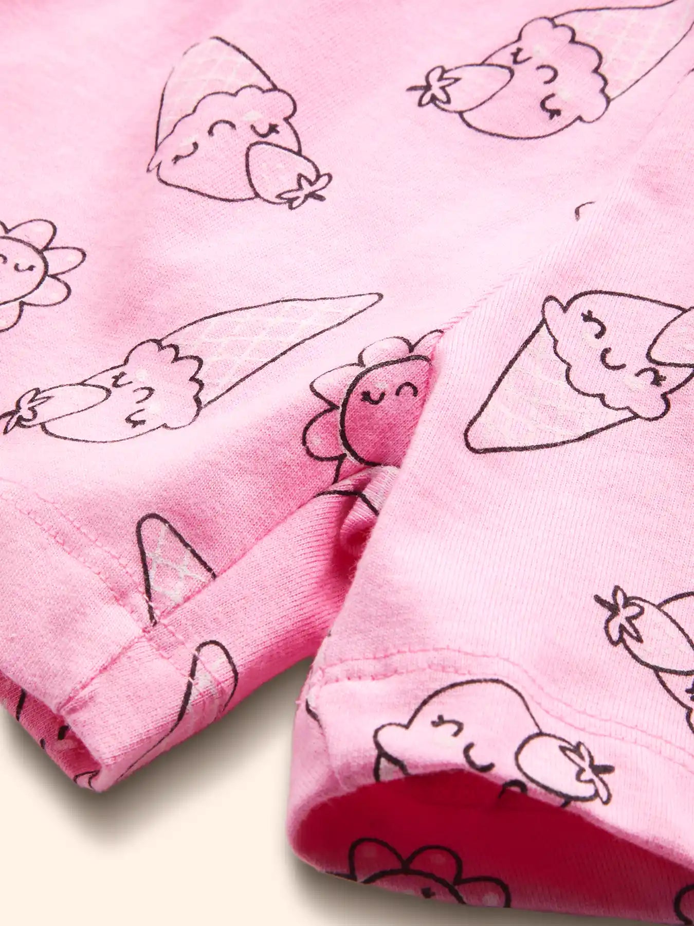 Sunshine Smiles Girls Shorts Set