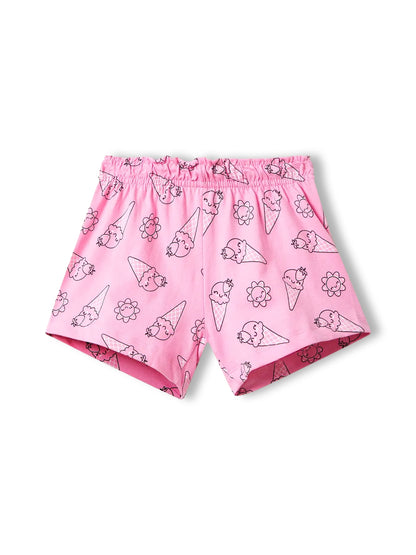 Sunshine Smiles Girls Shorts Set