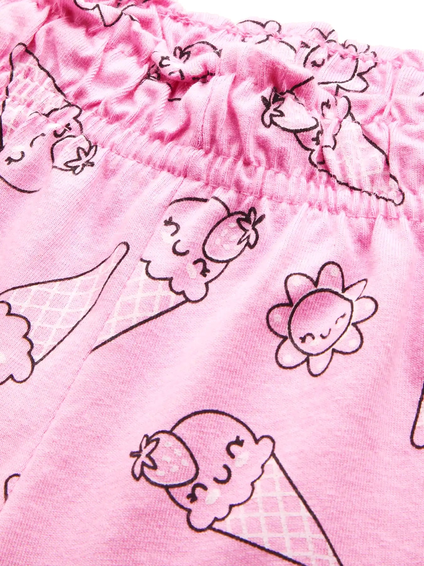 Sunshine Smiles Girls Shorts Set