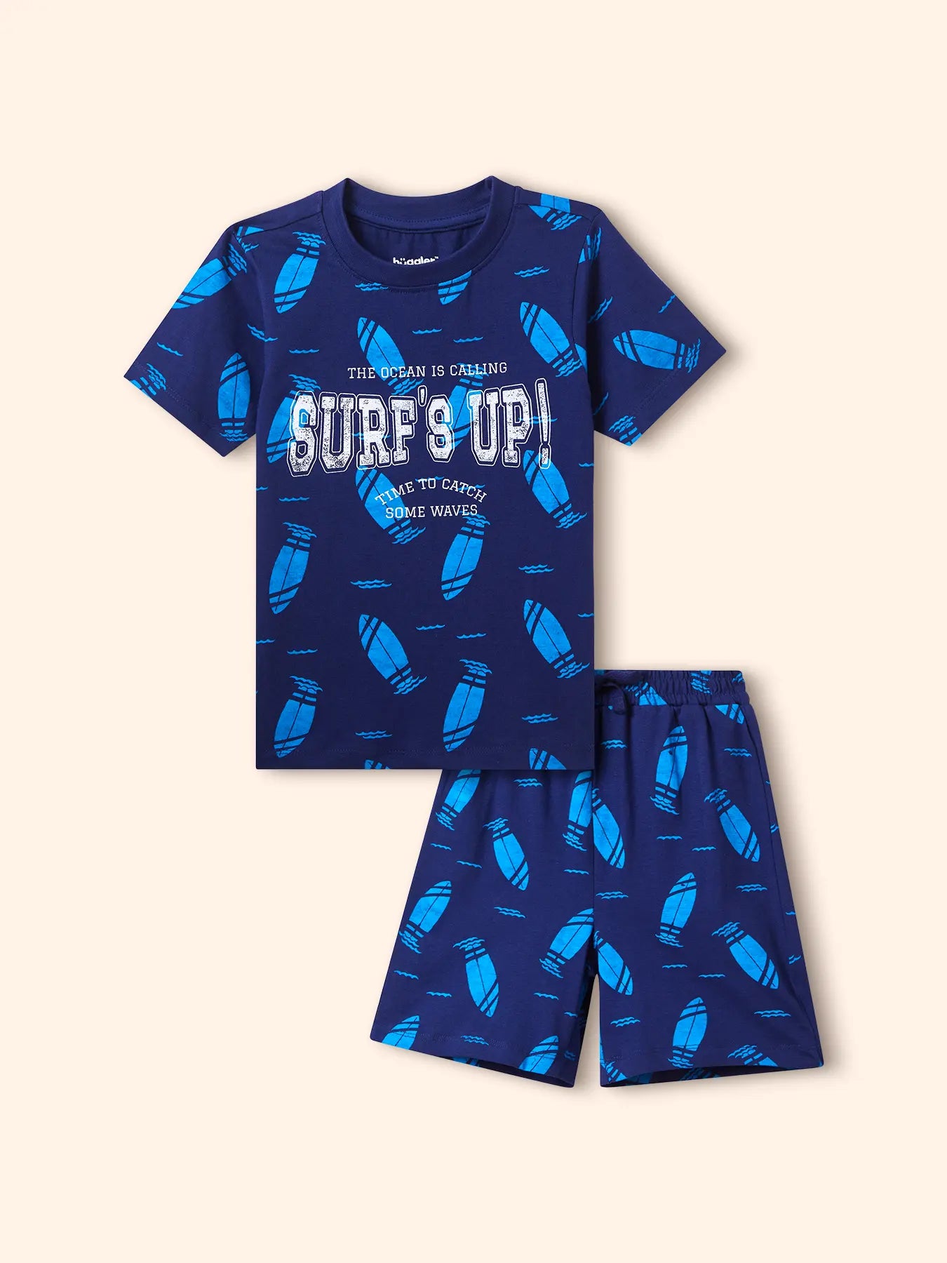 Surfs Up Boys Shorts Set
