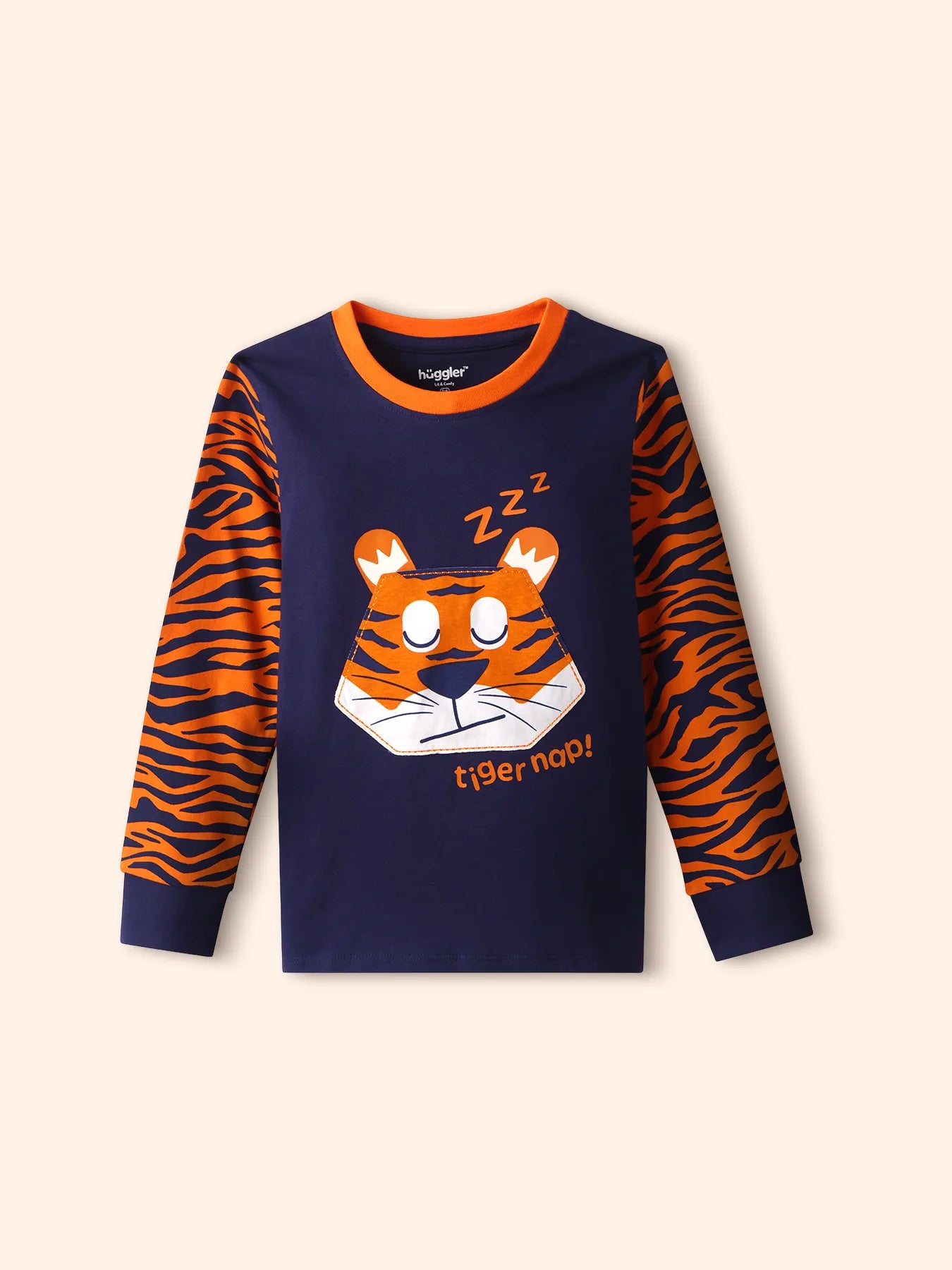 Tiger Nap Boys Pajama Set.
