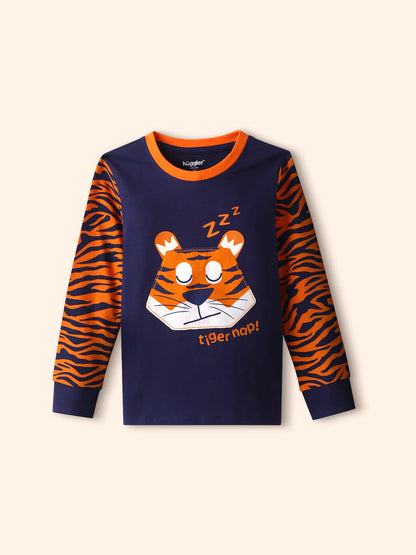 Tiger Nap Boys Pajama Set.