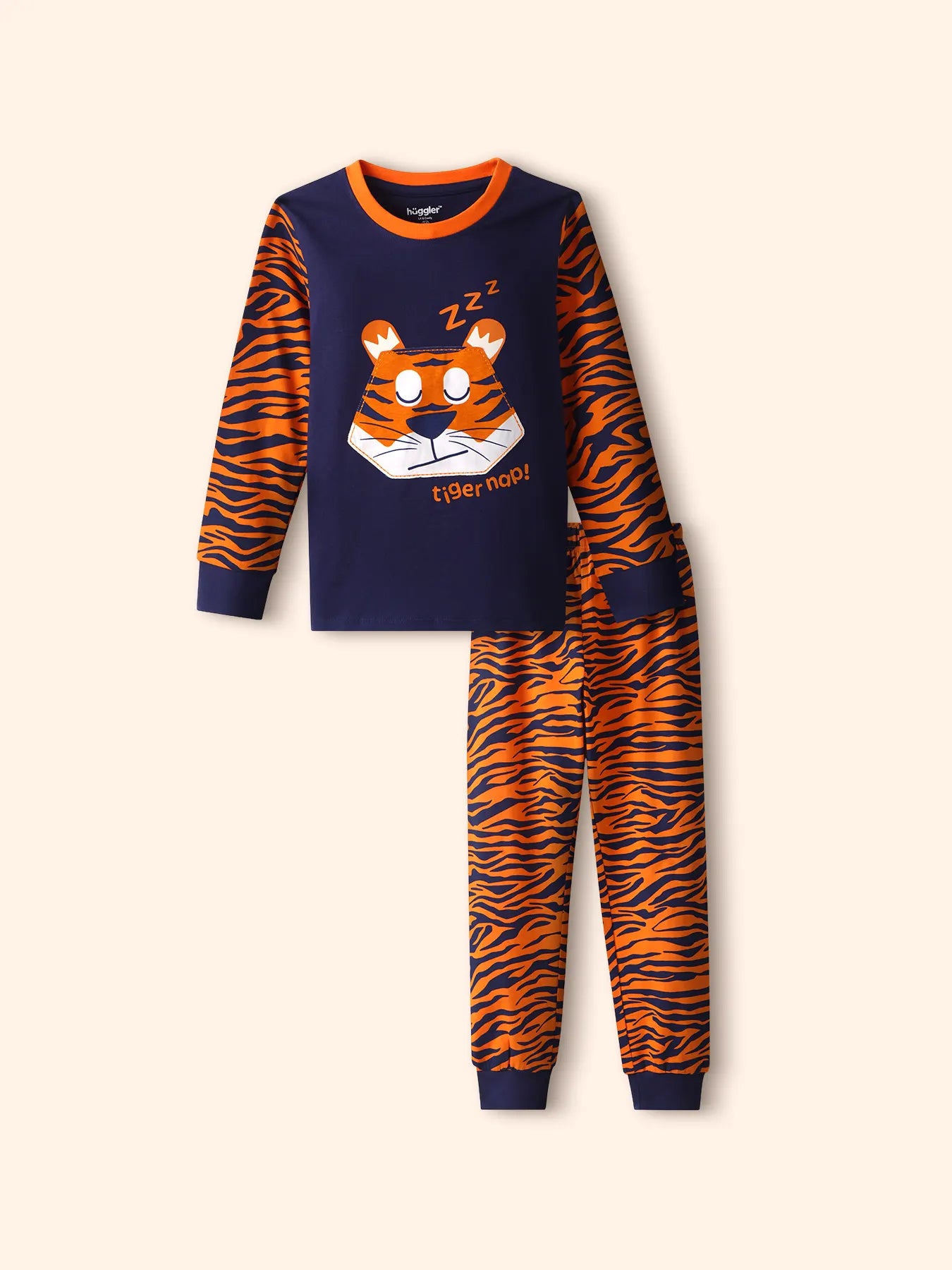Tiger Nap Boys Pajama Set.