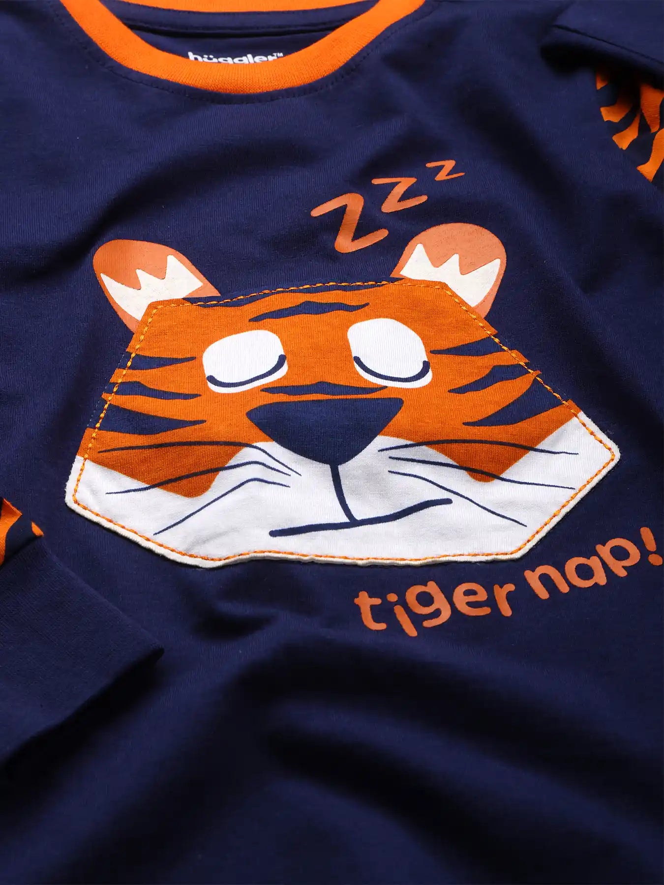 Tiger Nap Boys Pajama Set.
