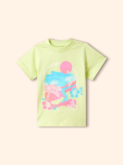 Tropical Girl Girls Shorts Set