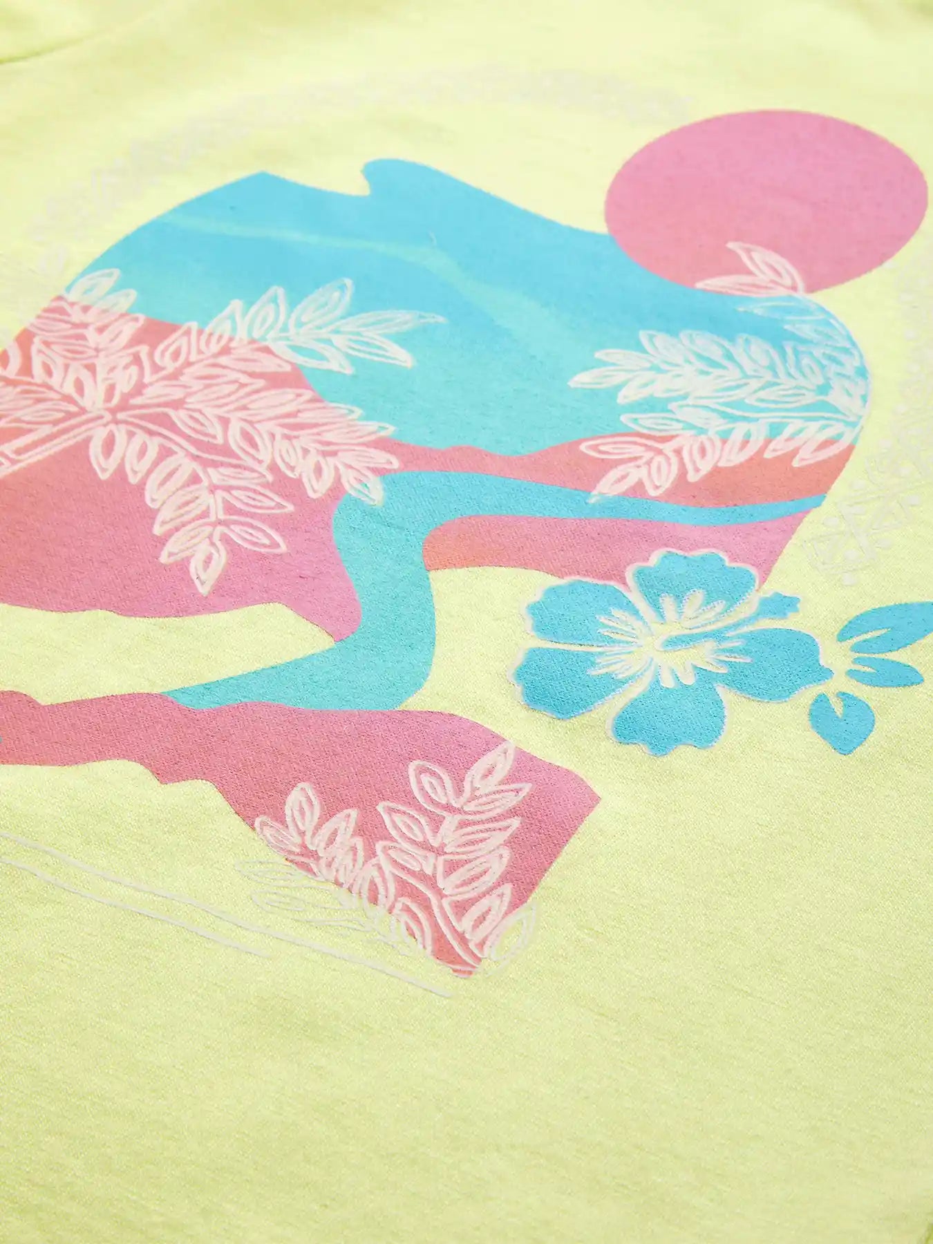 Tropical Girl Girls Shorts Set