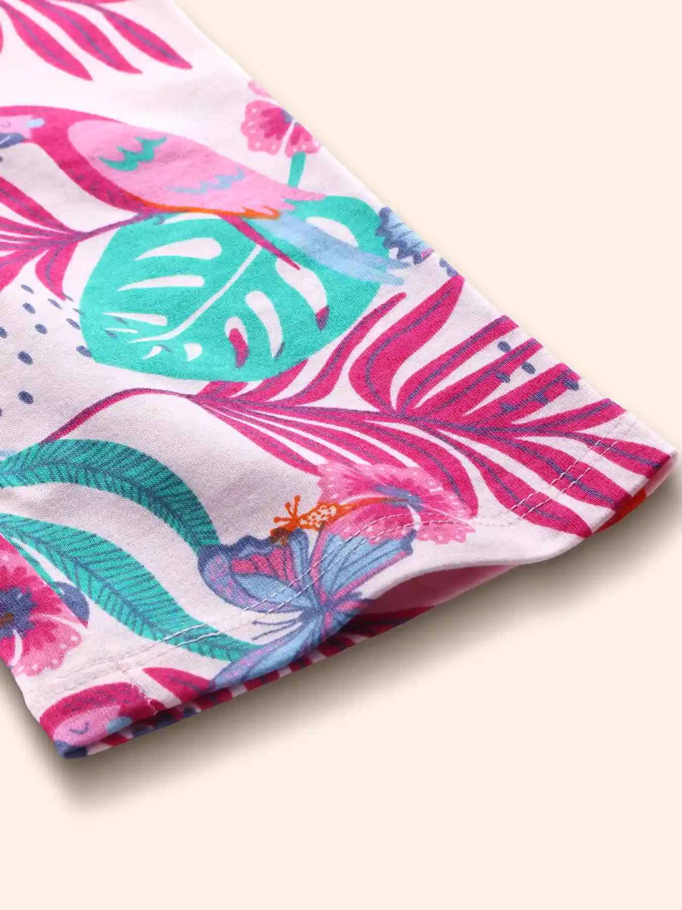 Tropical Bliss Girls Pajama Set.