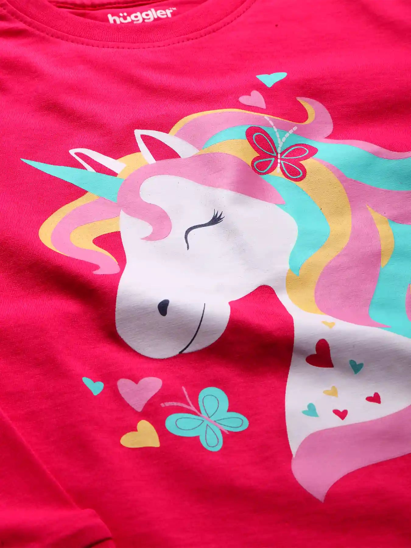 Unicorn Girls Pajama Set.