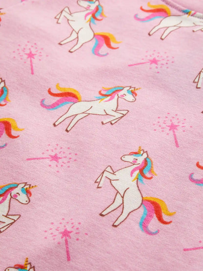 Unicorn Magic Girls Shorts Set