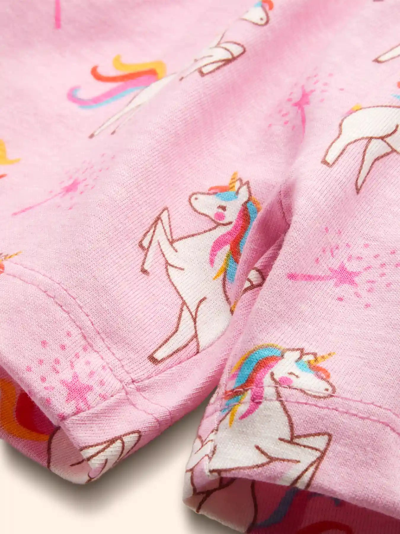 Unicorn Magic Girls Shorts Set