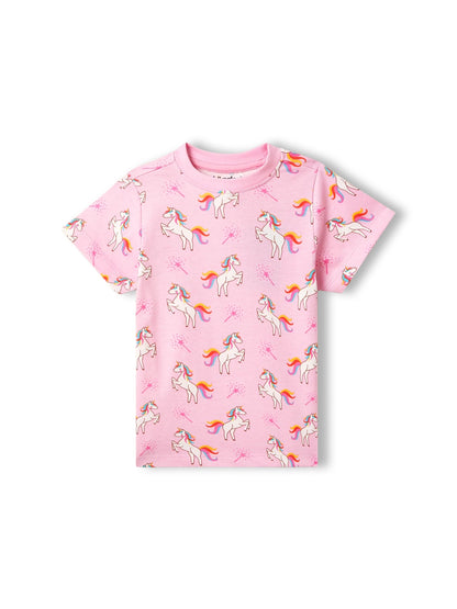 Unicorn Magic Girls Shorts Set