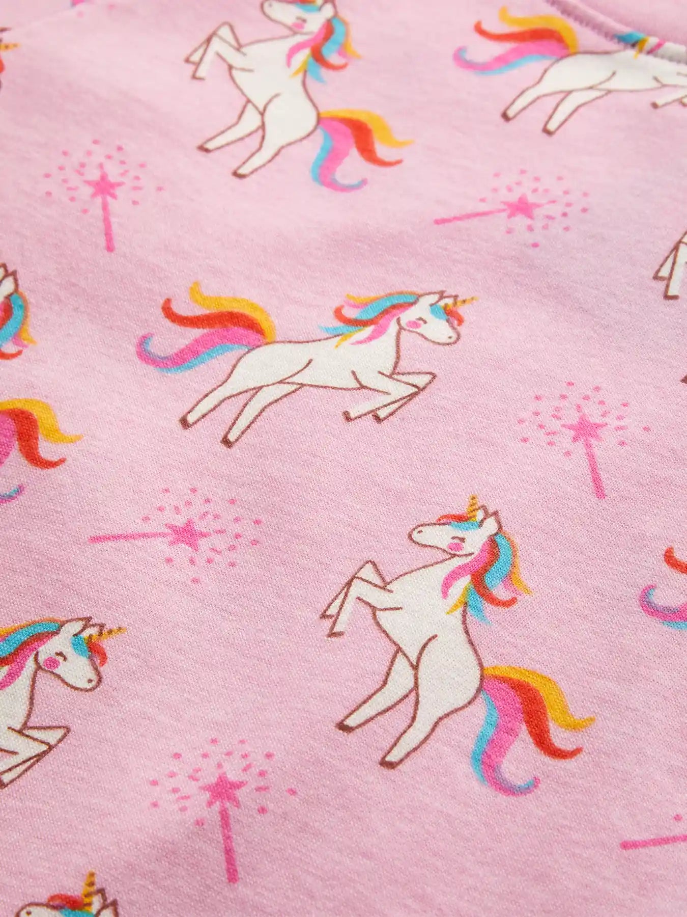 Unicorn Magic Girls Shorts Set