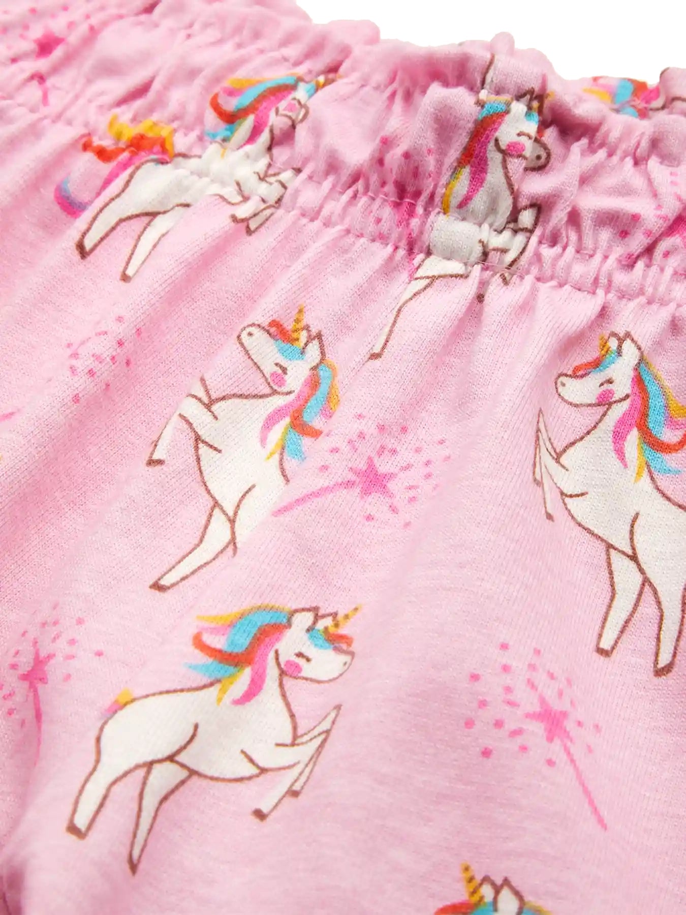 Unicorn Magic Girls Shorts Set
