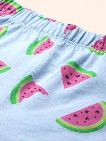 Watermelon Girls Pajama Set.