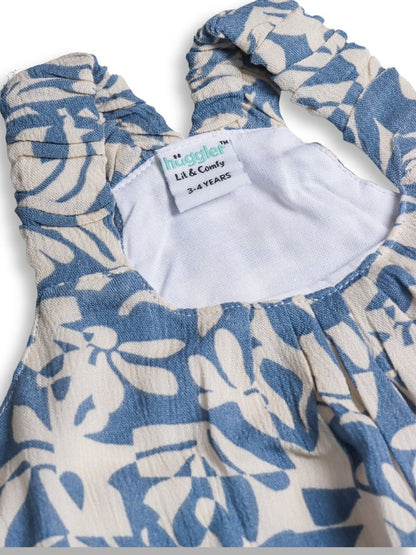 Blue Fern Girls Woven Shorts Set - Huggler