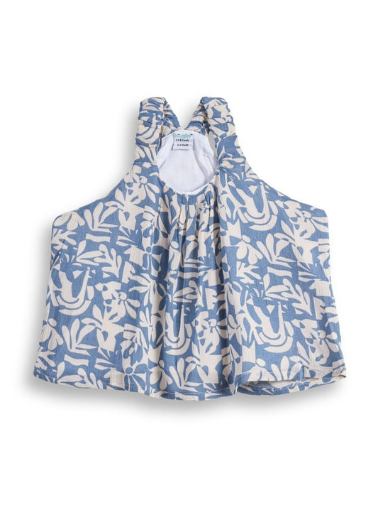 Blue Fern Girls Woven Shorts Set - Huggler