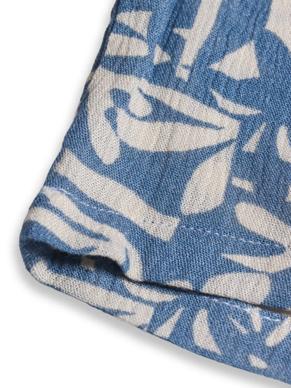Blue Fern Girls Woven Shorts Set - Huggler
