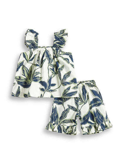 Blue Grove Girls Woven Shorts Set - Huggler