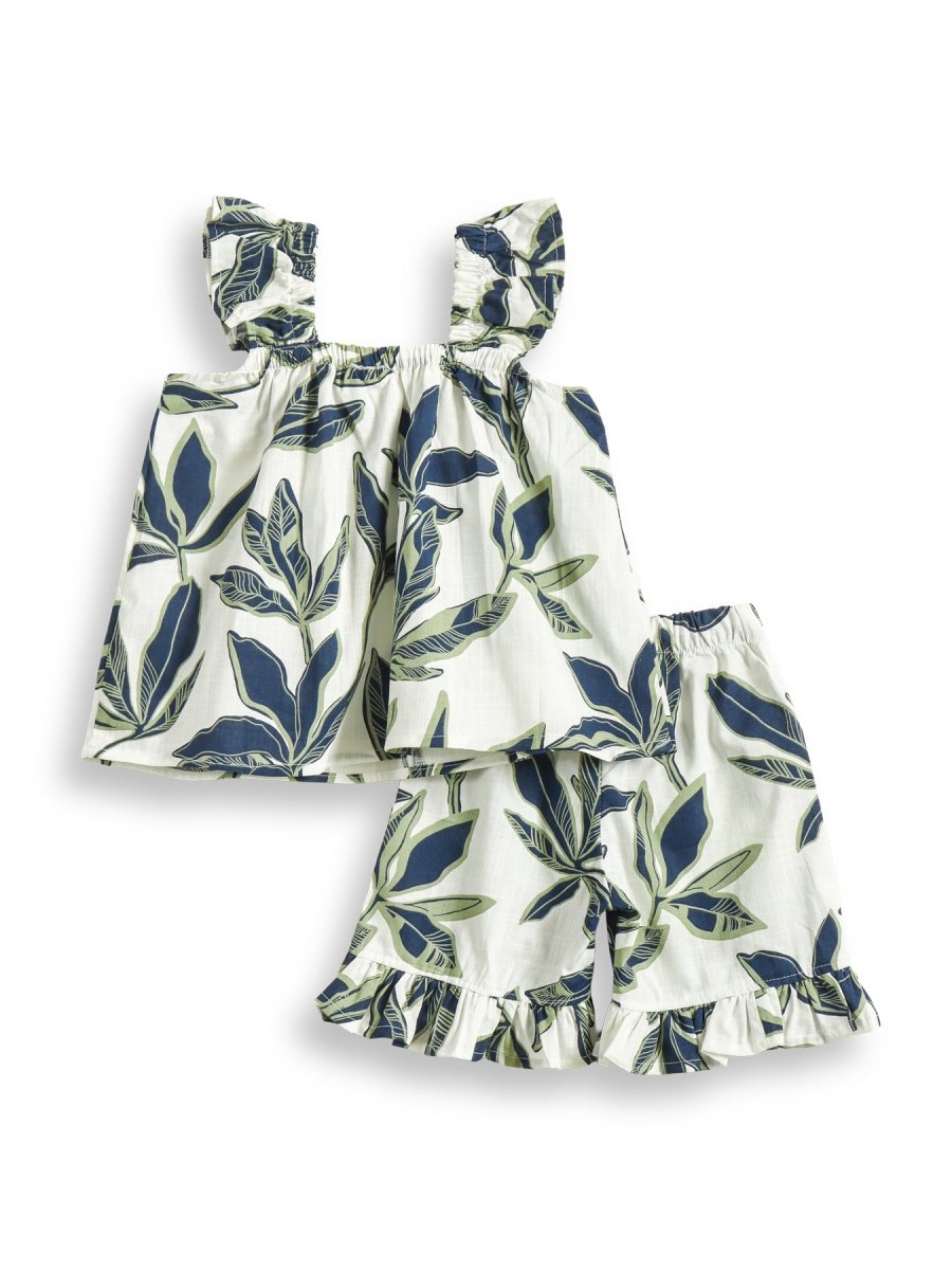 Blue Grove Girls Woven Shorts Set - Huggler
