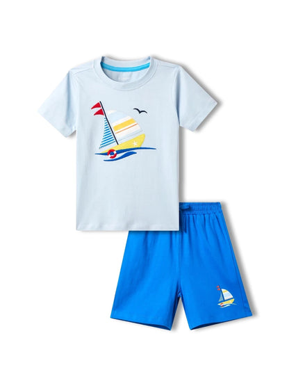 Boat Boys Shorts Set - Huggler