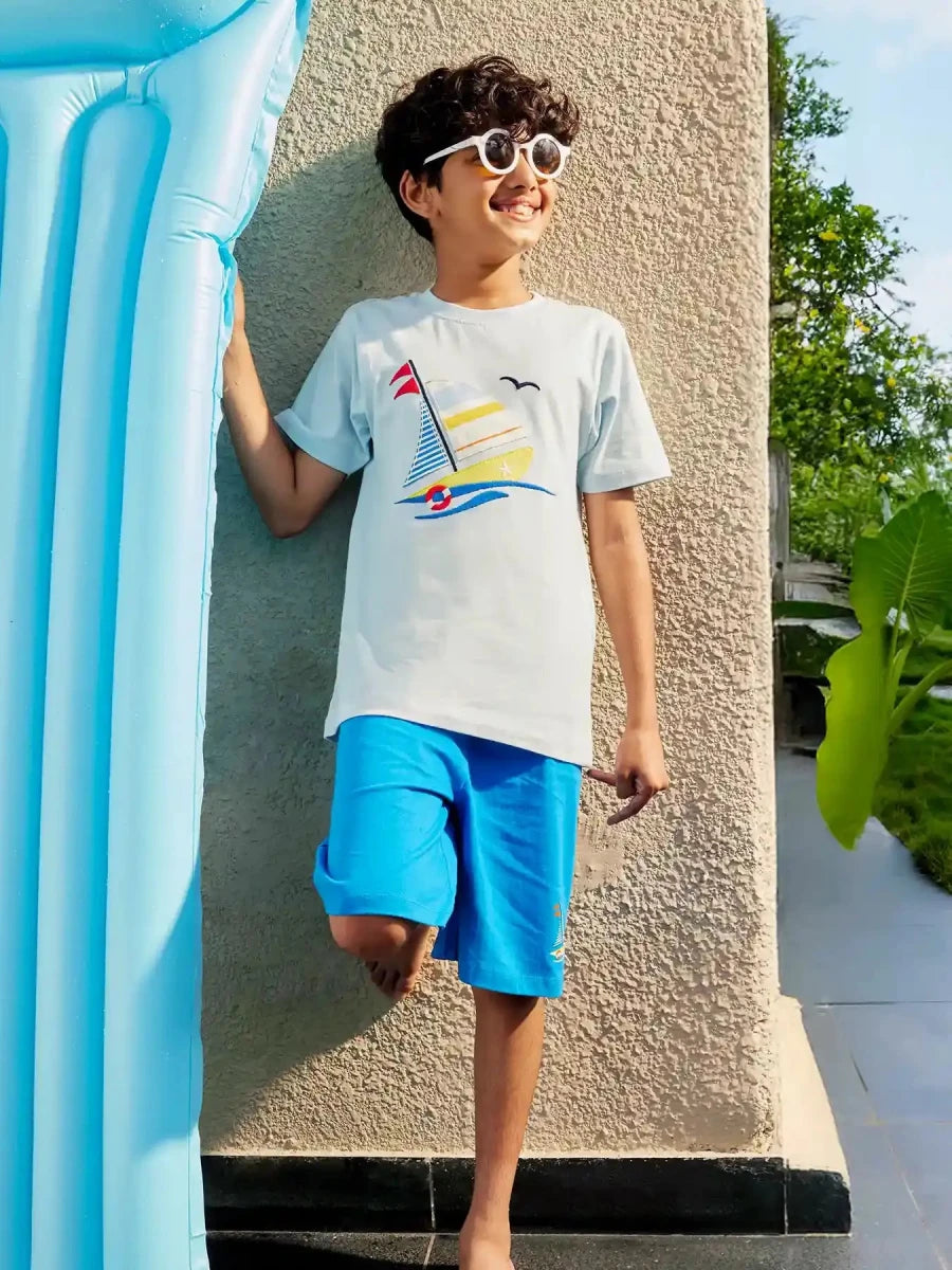 Boat Boys Shorts Set - Huggler