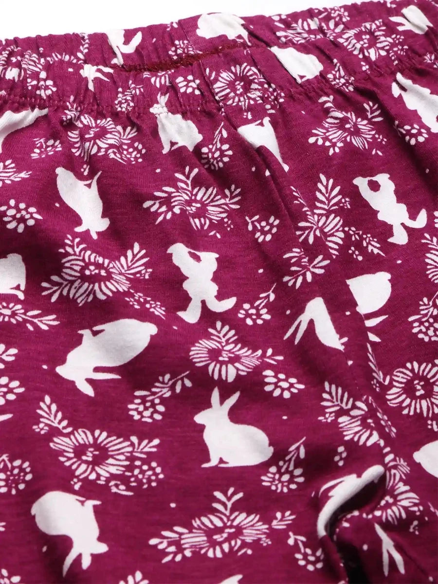 Bunny Love Girls Pajama Set - Huggler