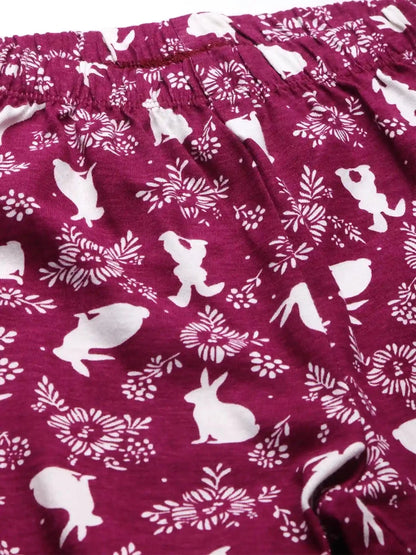 Bunny Love Girls Pajama Set - Huggler