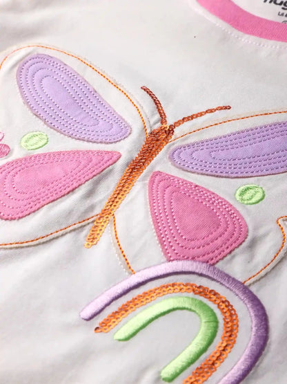 Butterfly Girls Pajama Set - Huggler