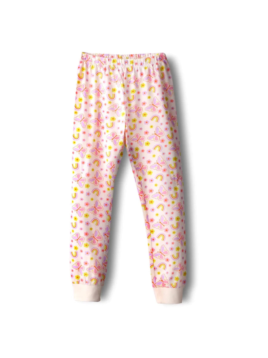 Butterfly Girls Pajama Set - Huggler