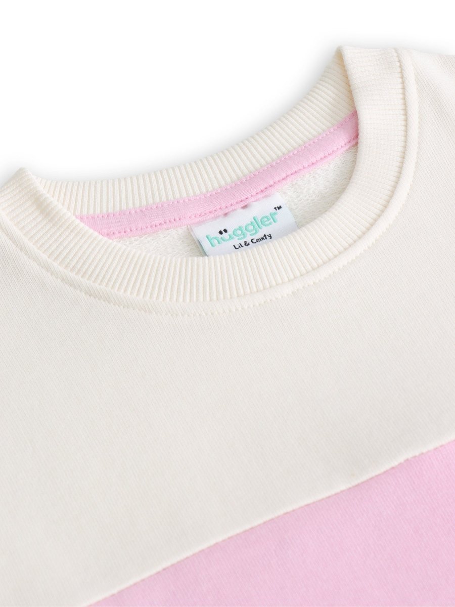 Color Block Girls Sweatshirt - Huggler