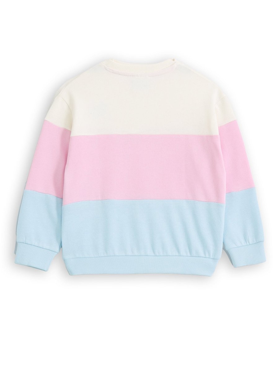 Color Block Girls Sweatshirt - Huggler