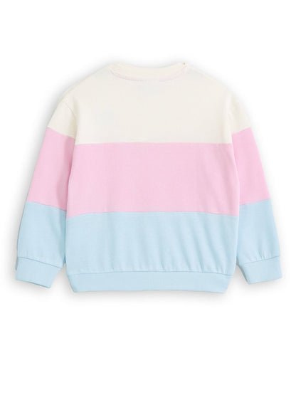 Color Block Girls Sweatshirt - Huggler