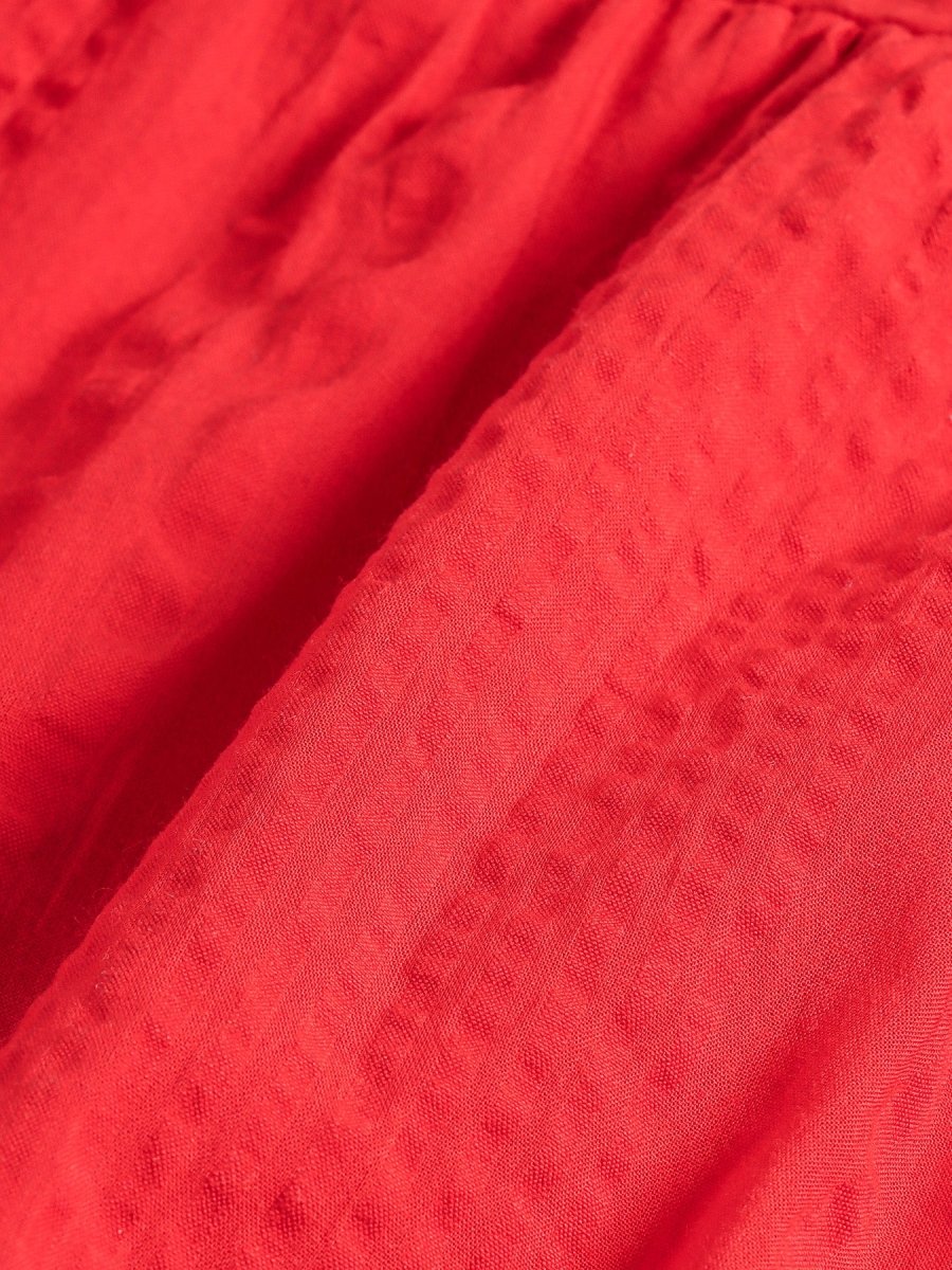 Coral Bloom Girls Woven Dress - Huggler