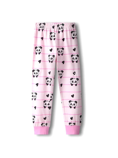 Cute Panda Girls Pajama Set - Huggler