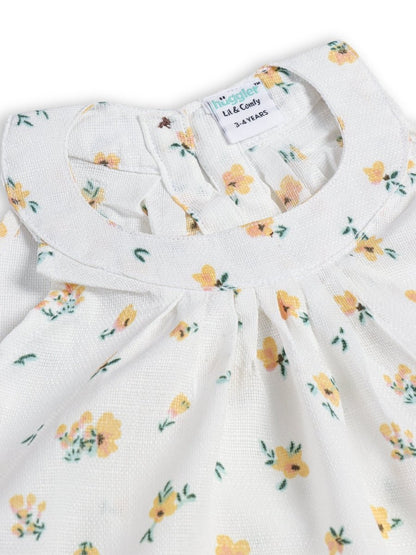 Daisy Rust Girls Shorts Set - Huggler