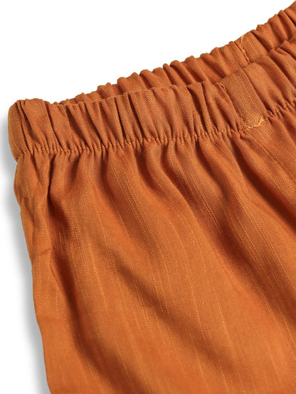 Daisy Rust Girls Shorts Set - Huggler