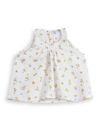 Daisy Rust Girls Shorts Set - Huggler