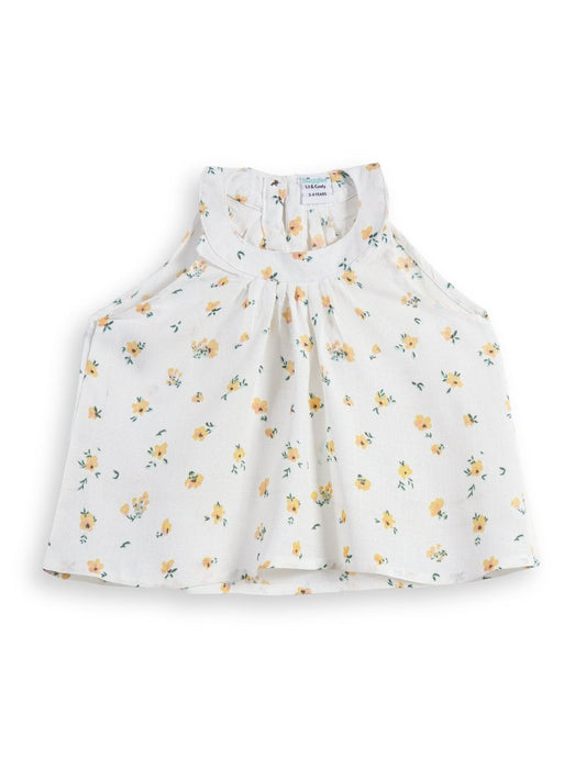 Daisy Rust Girls Shorts Set - Huggler