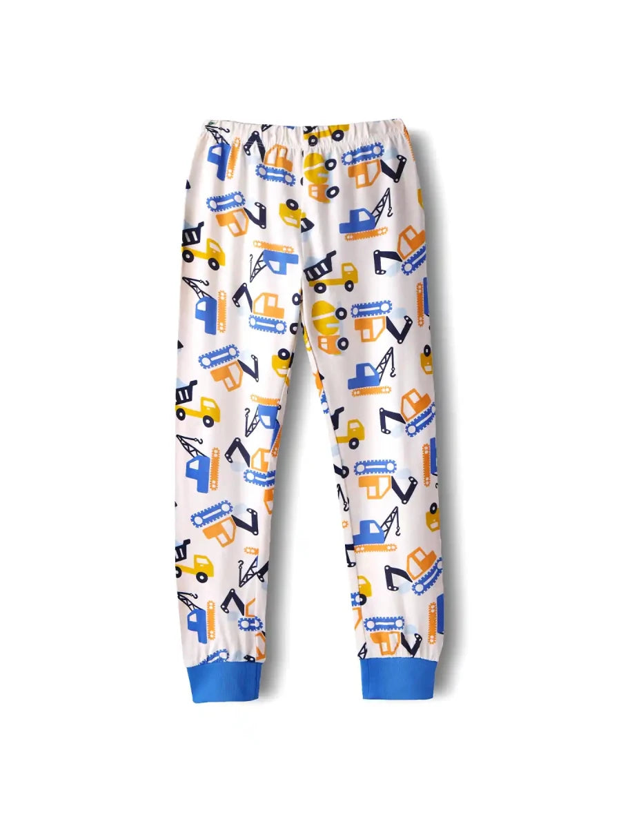 Excavators Boys Pajama Set - Huggler