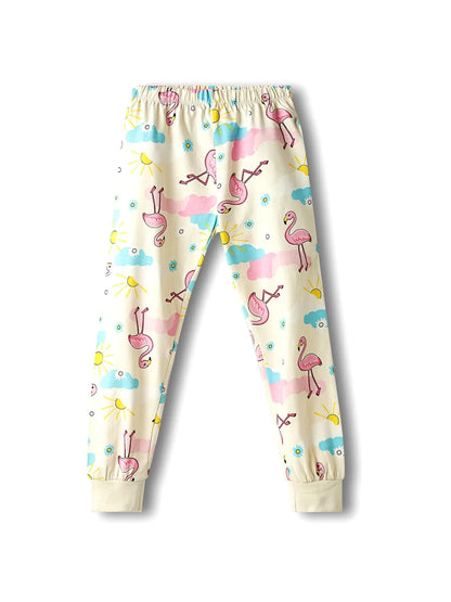 Flamingo Vibes Girls Pajama Set - Huggler