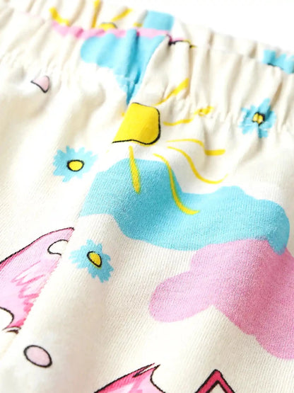 Flamingo Vibes Girls Pajama Set - Huggler