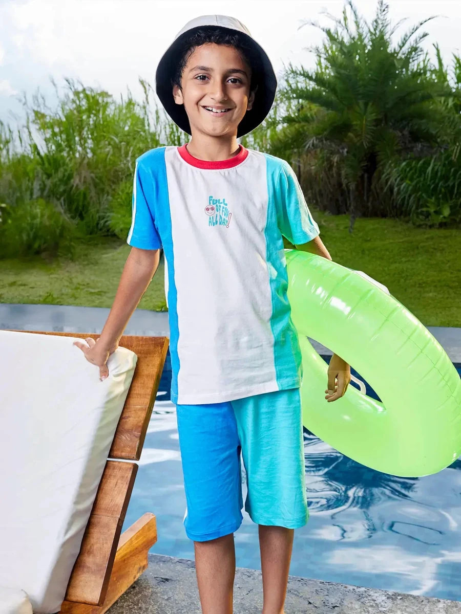 Full of Fun Boys Shorts Set - Huggler