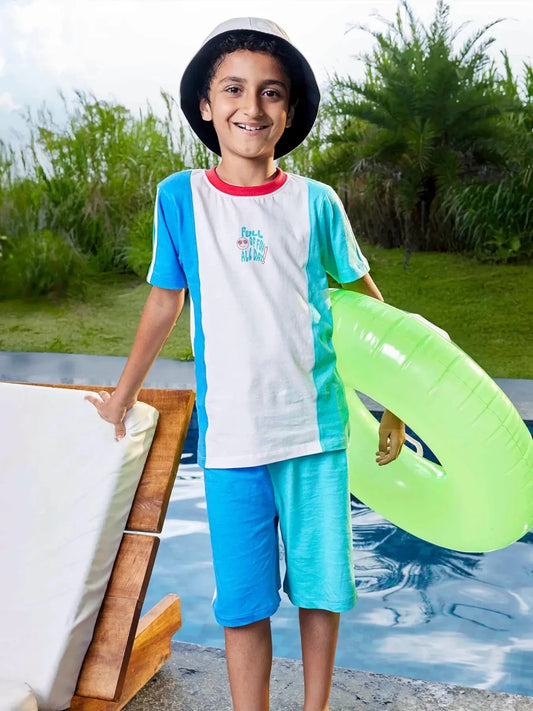 Full of Fun Boys Shorts Set - Huggler