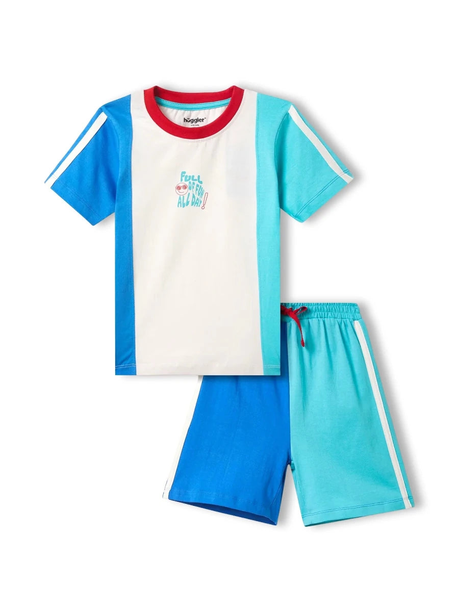 Full of Fun Boys Shorts Set - Huggler