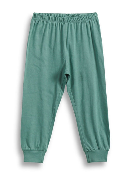Green Stripe Boys Jogger Pajama Set - Huggler