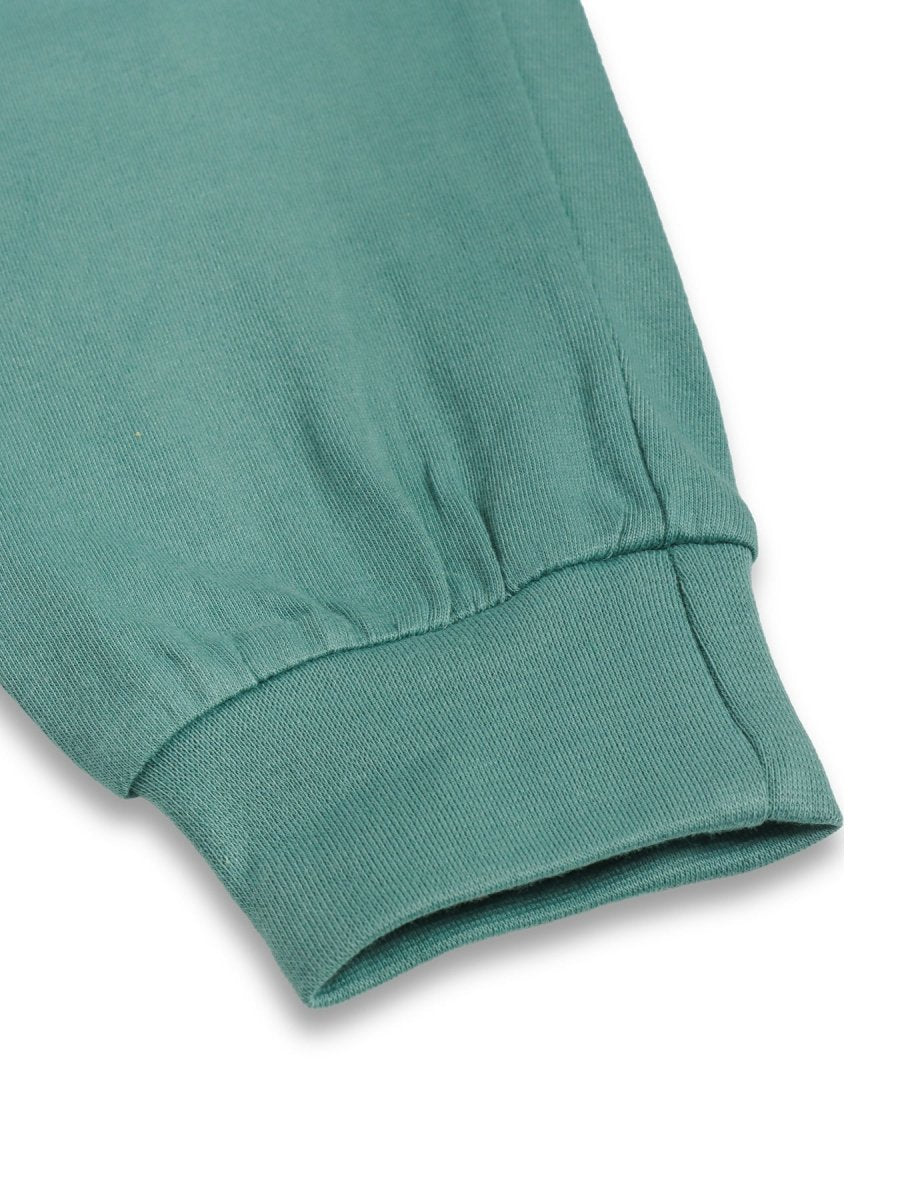 Green Stripe Boys Jogger Pajama Set - Huggler