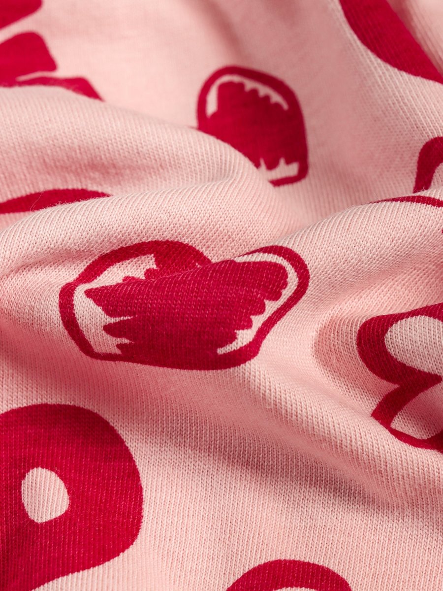 Heart Pop Girls Pajama Set - Huggler