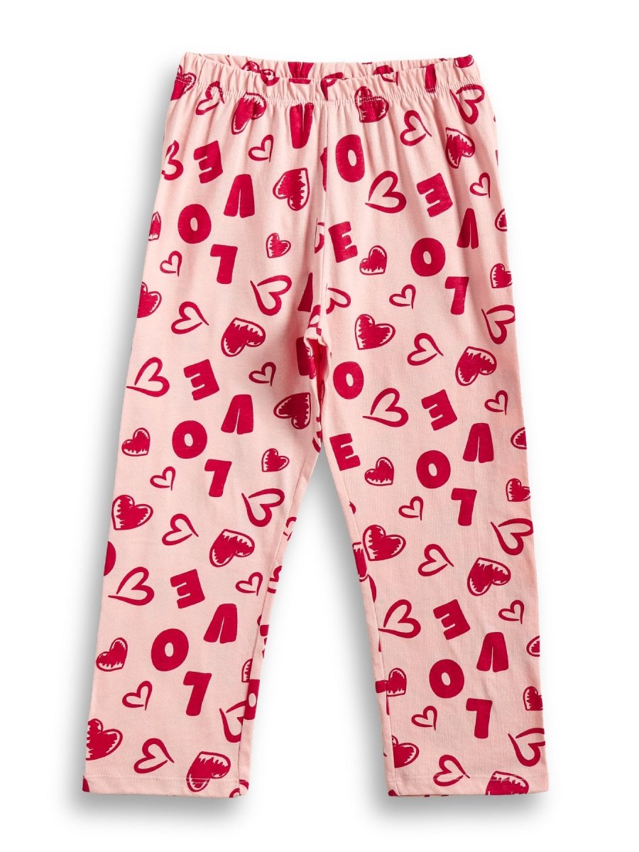 Heart Pop Girls Pajama Set - Huggler