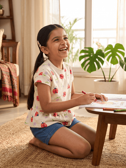 Lady Bird Girls T Shirt - Huggler